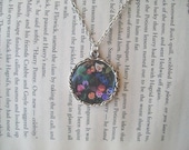 Alice in Wonderland's Chatty Flowers necklace