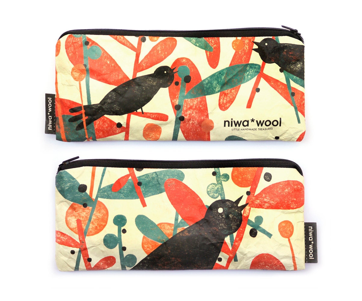 Pencil Case Illustrated by Malota made by Tyvek