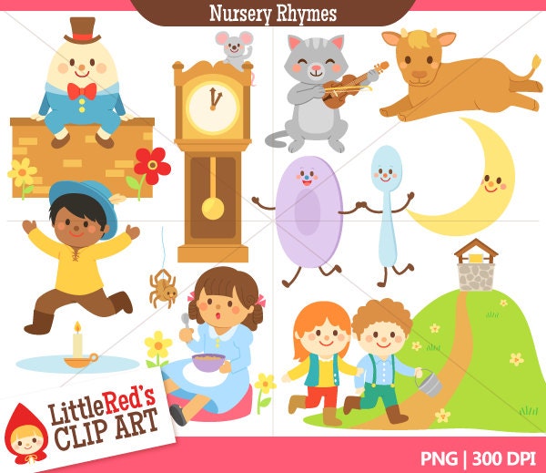 Nursery Rhyme Combo from Little Red's Clip Art