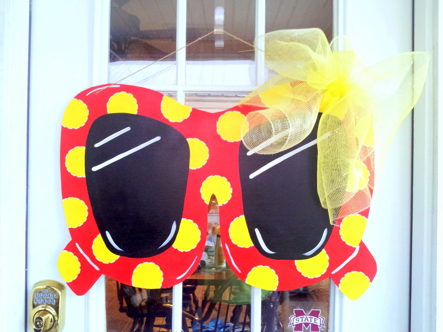 SUMMER SUNGLASSES Wooden Door Hanger - Great for your Home and as a Gift
