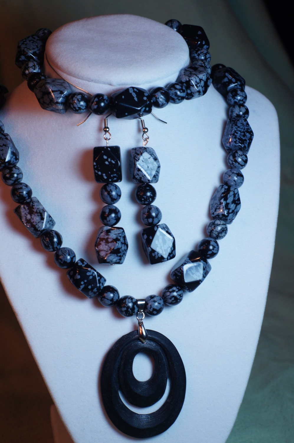 Snowflake Obsidian