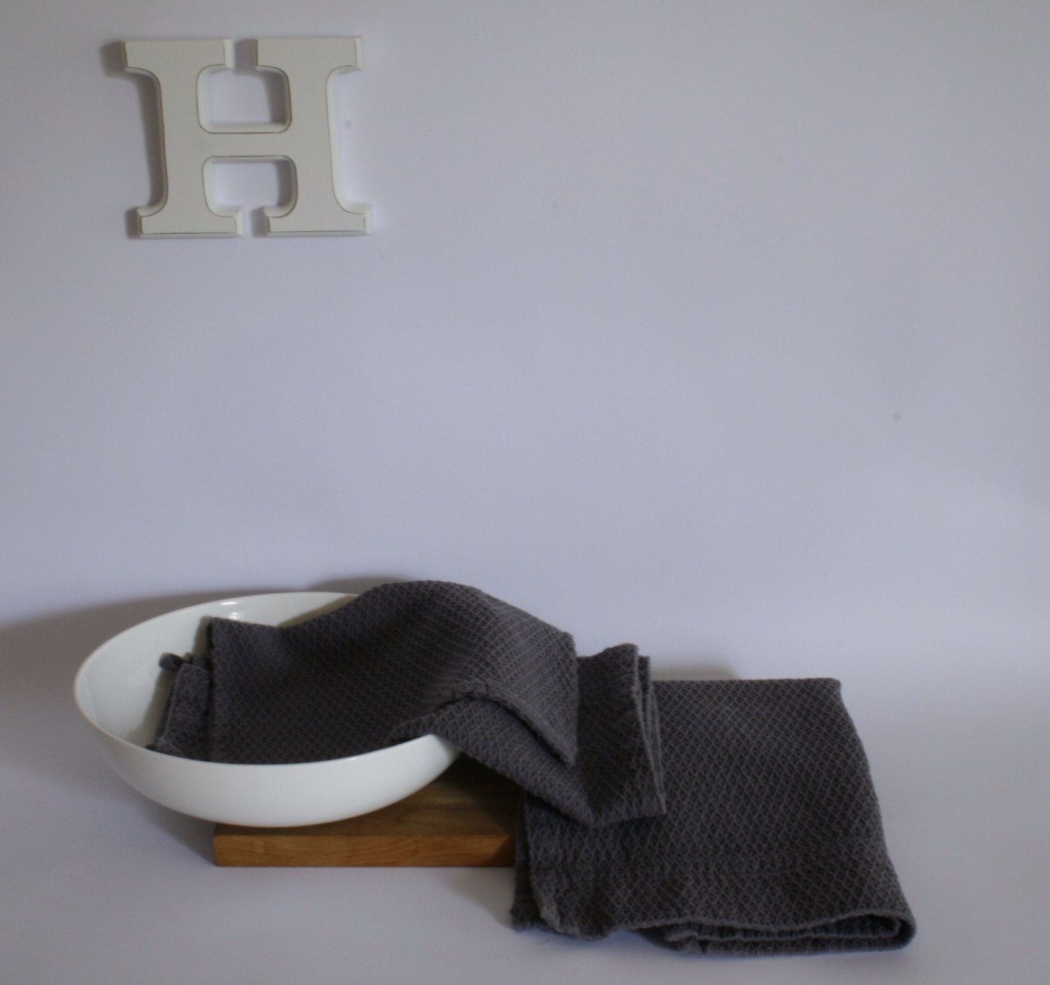 Natural linen bath towel  made by mooshop