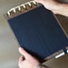 Wooden Chalkboard  Notebook style - Rustic Blackboard Wood tablet - Hanging memo chalkboard