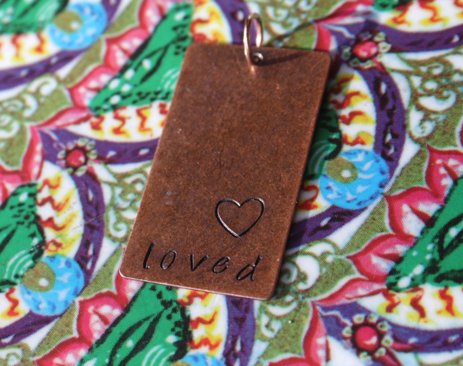 Copper Loved Pendant