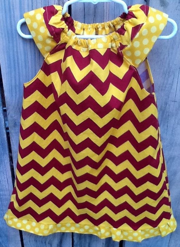 Chevron Game Day Dress- Celebrate in Style