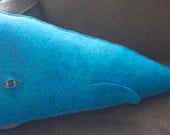 Custom Whale Softie 12"x4"