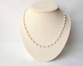 Mother's Day Gift, Freshwater Pearl Necklace in Gold Fill, Presents for Mom, Classic Jewelry