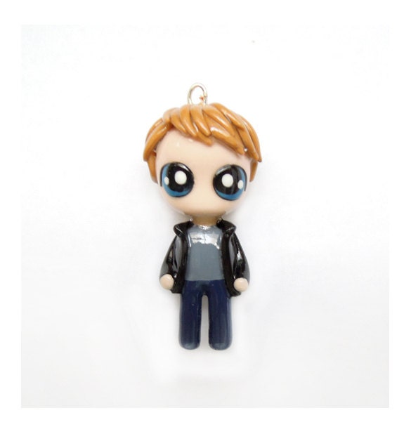 SALE - Watson - Miniature Sculpture - Charm Pendant
