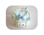 OOAK - Ready to Ship - Wedding Cake Topper Love Birds