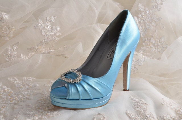 Wedding Shoes- Platform Dress Shoes- Bridal 4 inch Heels- 120 Custom Colors