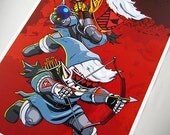 Dark Hyrulogic 11x17 poster Limited Edition 100 prints