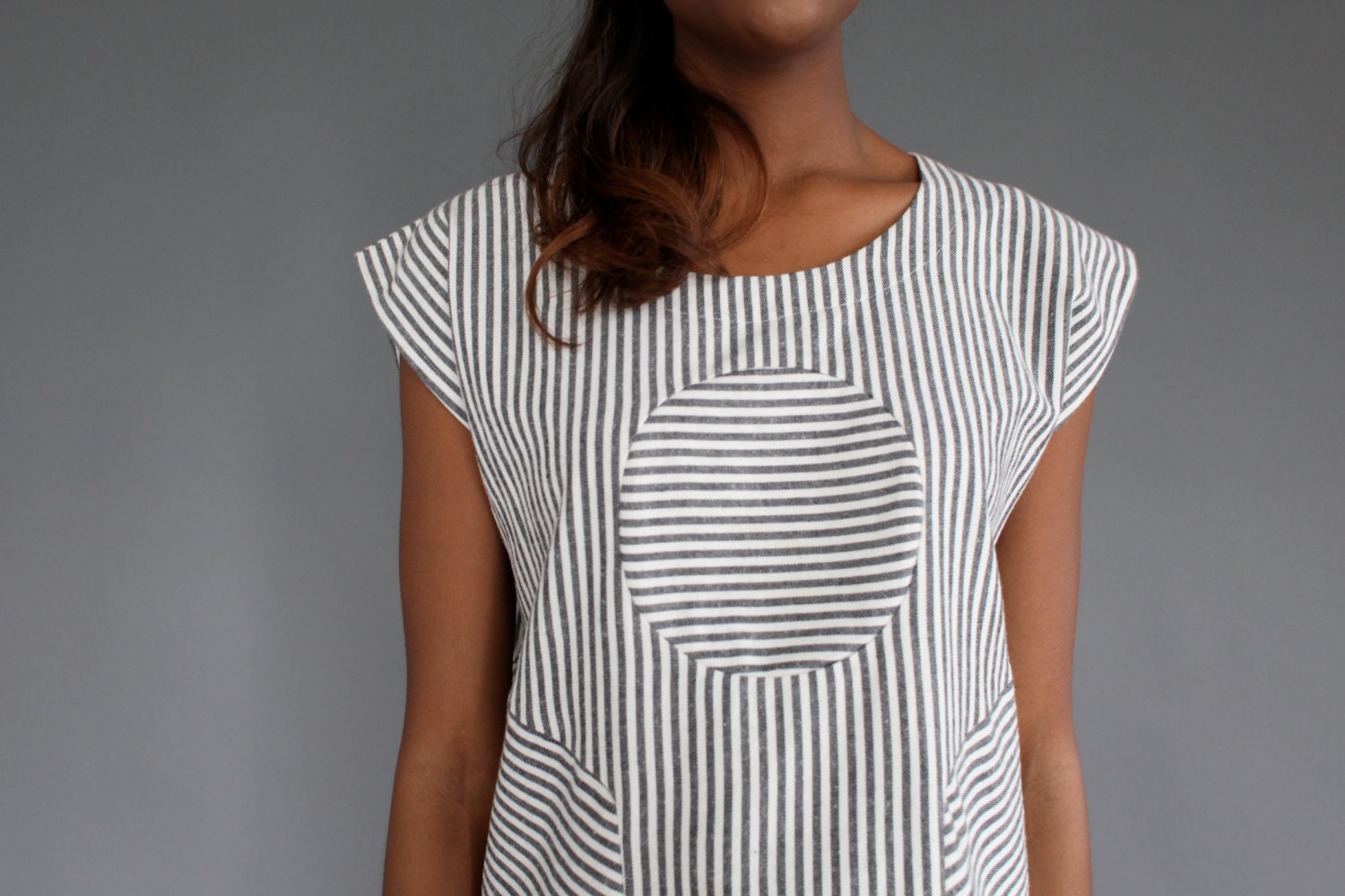 Railroad Circle Blouse