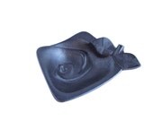 Rose Shape Mid Century Modern Cast Iron Dish
