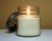 Citronella Candle in Mason Jar, Mosquito Repellant Soy Candle