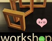 8x10 Handmade Modern Plywood Picture Frame