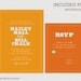 Hailey Collection - Invitation & RSVP - Print Your Own