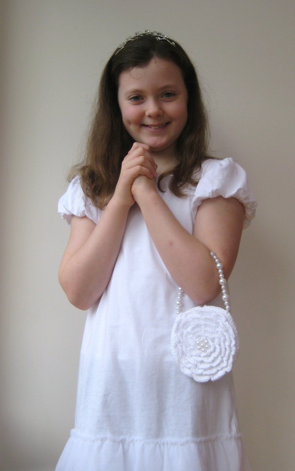 Popular items for girl communion on Etsy