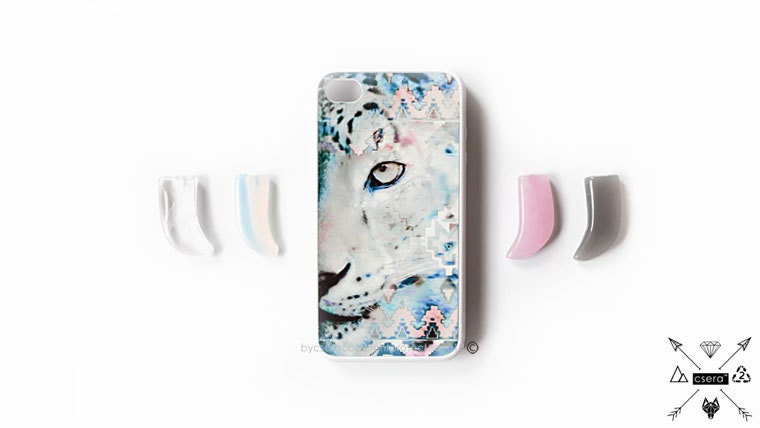 Unique iPhone Cases - iPhone 4s Case, Aztec iPhone 5 Case Leopard iPhone Case - iPhone 5 Cover - Silicone iPhone Case or Plastic iPhone Case