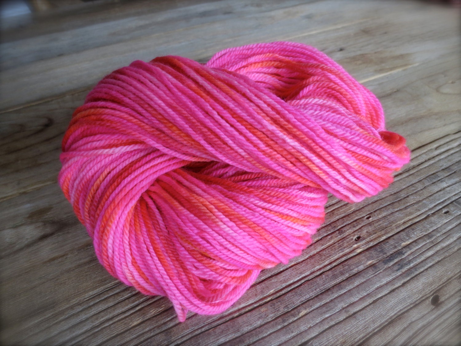 gia in ricochet - organic merino wool watercolor glaze handpainted fine/sport weight yarn