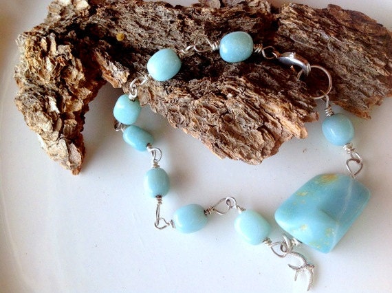 robins egg blue bridesmaid jewelry bracelet boho chic beach wedding bridesmaid robins egg blue destination wedding
