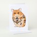 Tattoo Hamster Greeting Card