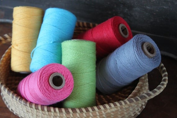 Bakers Twine -- assorted colors - choose your color - 20 yards -- sampler -- Solid Twine Il_570xn