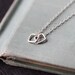 conmigo - silver geometric necklace by elephantine