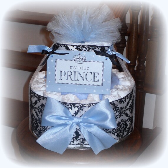 My Little Prince Diaper Cake Baby Shower by RachelsKidsBoutique