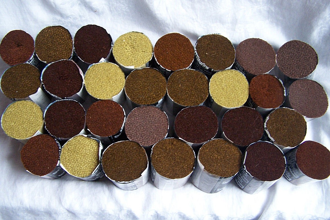 30 Brunswick Latch Hook Precut Rug Yarn 100 Wool by EndlessC