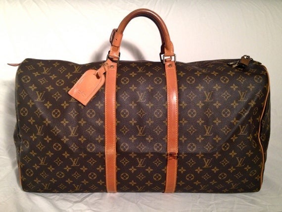 LOUIS VUITTON Keepall 60 Duffel Bag Extra Large XL by louise49