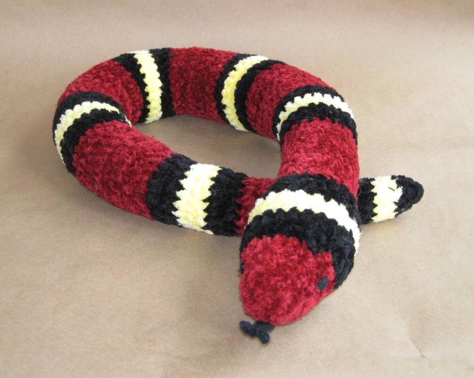 snake stuffed animal pattern