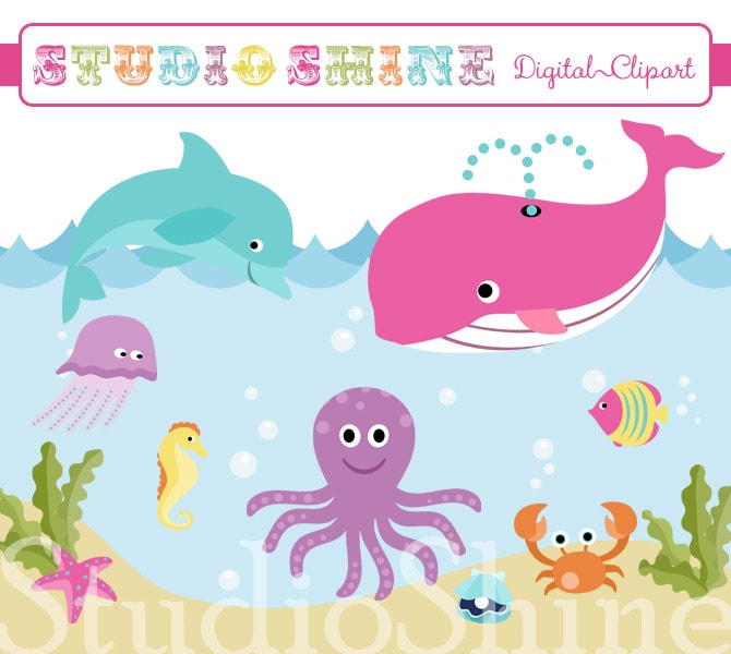 clipart of under the sea - photo #10