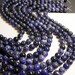 Sodalite - 10 mm round beads -1 full strand - 38 beads - A quality