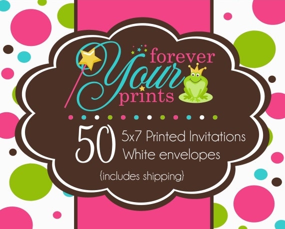 50 Professionally Printed 5 x 7 Cards - PRINTING SERVICE Il_570xn