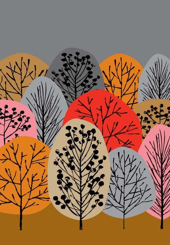 Autumn Woodland, limited edition giclee print