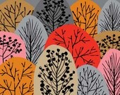 Autumn Woodland, limited edition giclee print