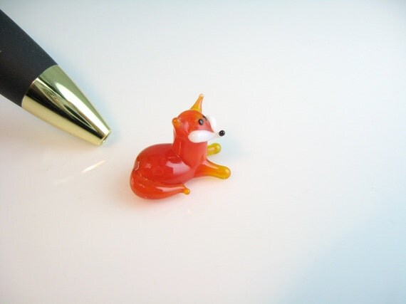 antique miniature glass animals