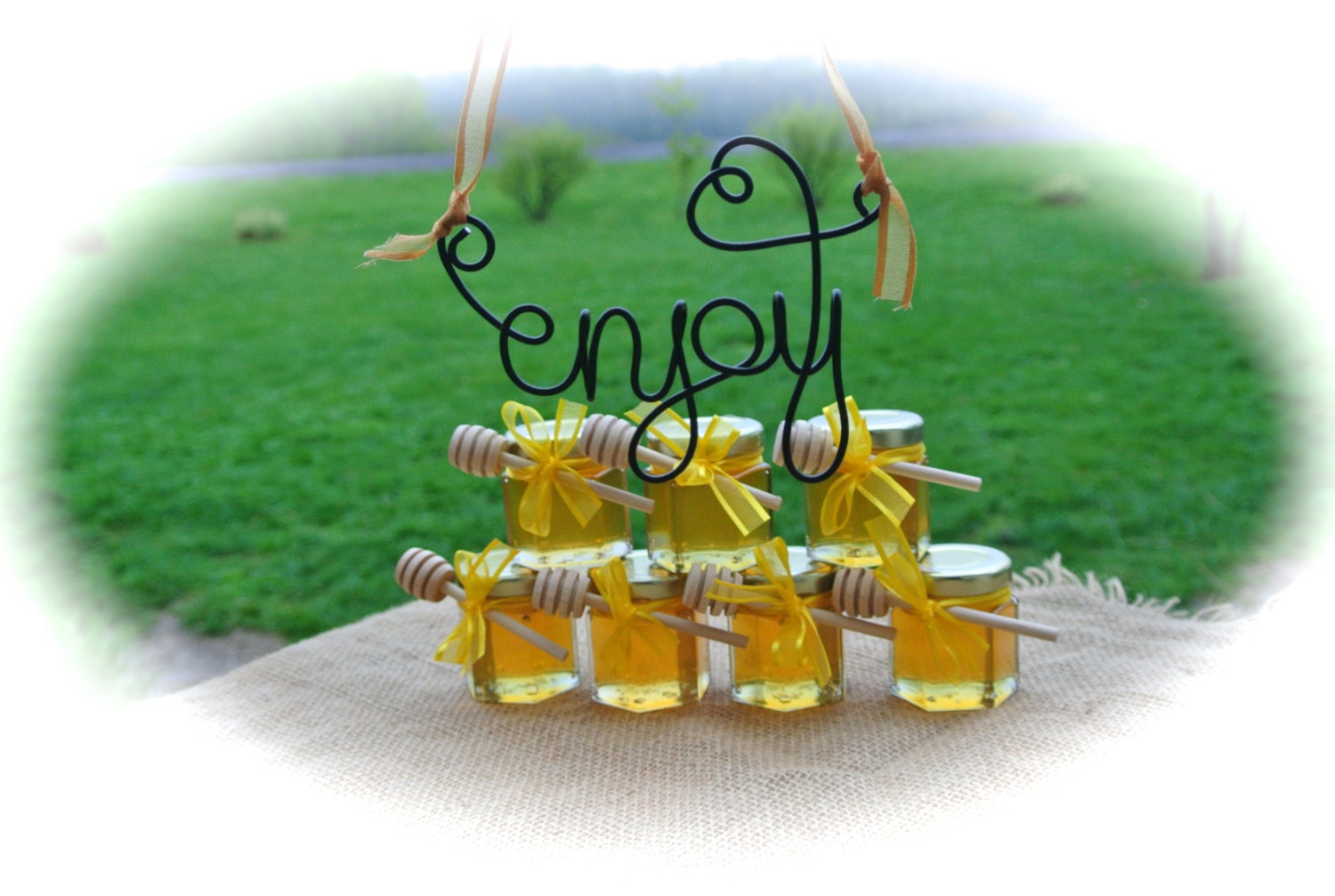 Popular items for honey jar favors on Etsy