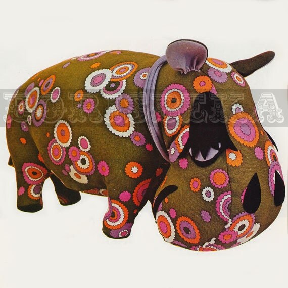 hippo sewing pattern