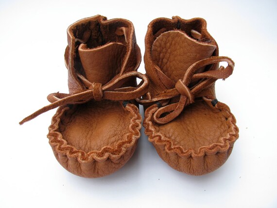 elk skin moccasins