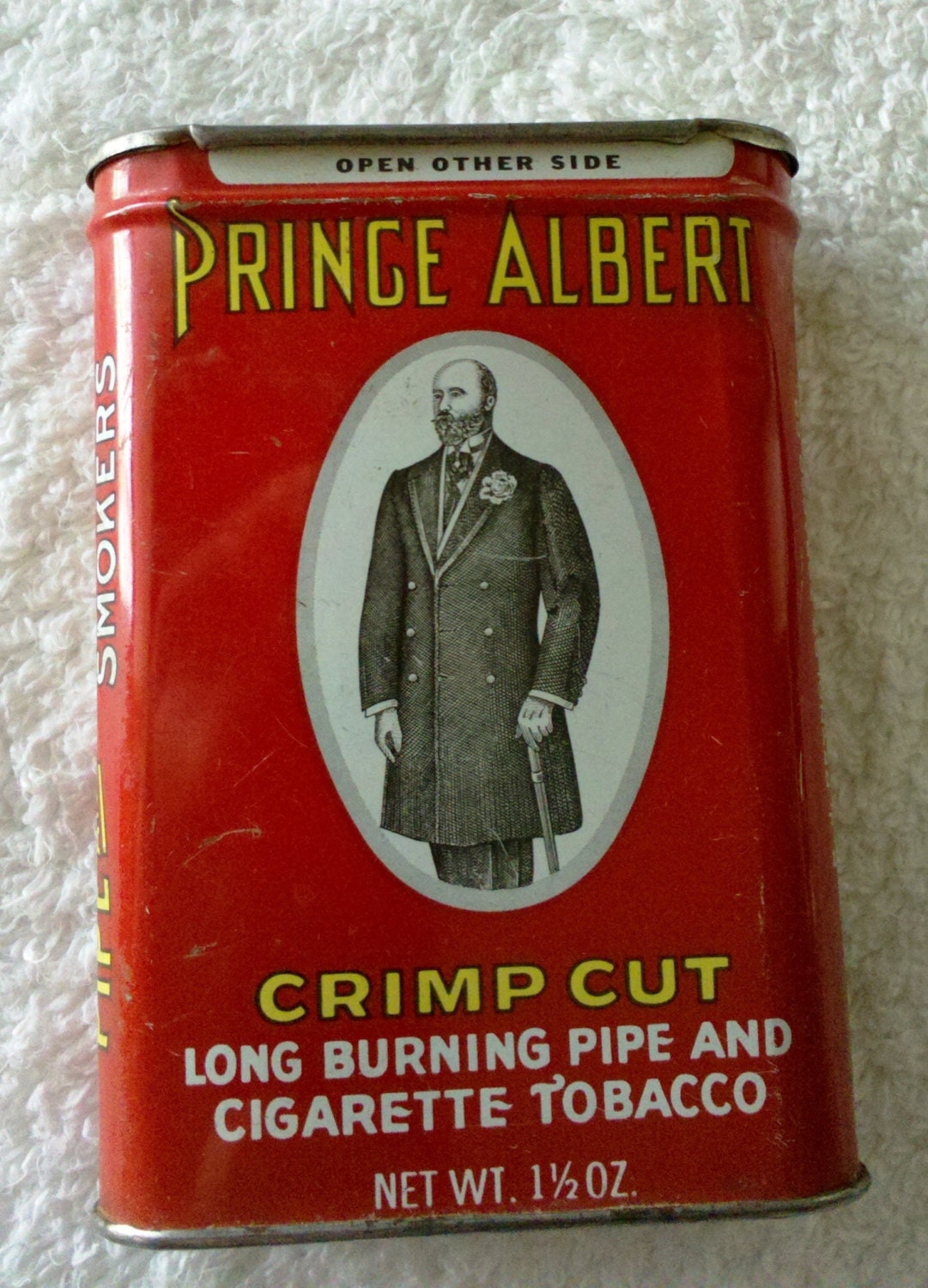 Prince Albert in a Can Tobacco Tin Vintage by MyMothersStuff