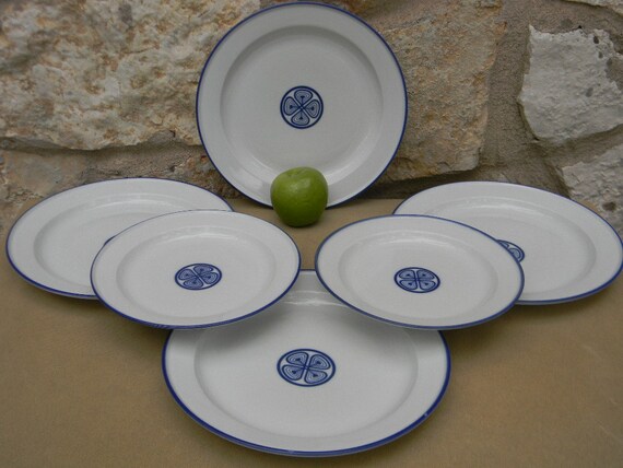 Vintage Dansk Dinnerware Plates DAN166 Norway by AustinMetroRetro