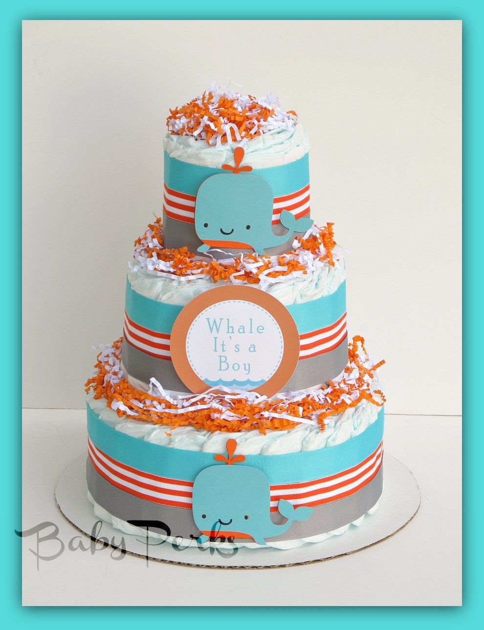 Popular items for nautical diaper cake on Etsy