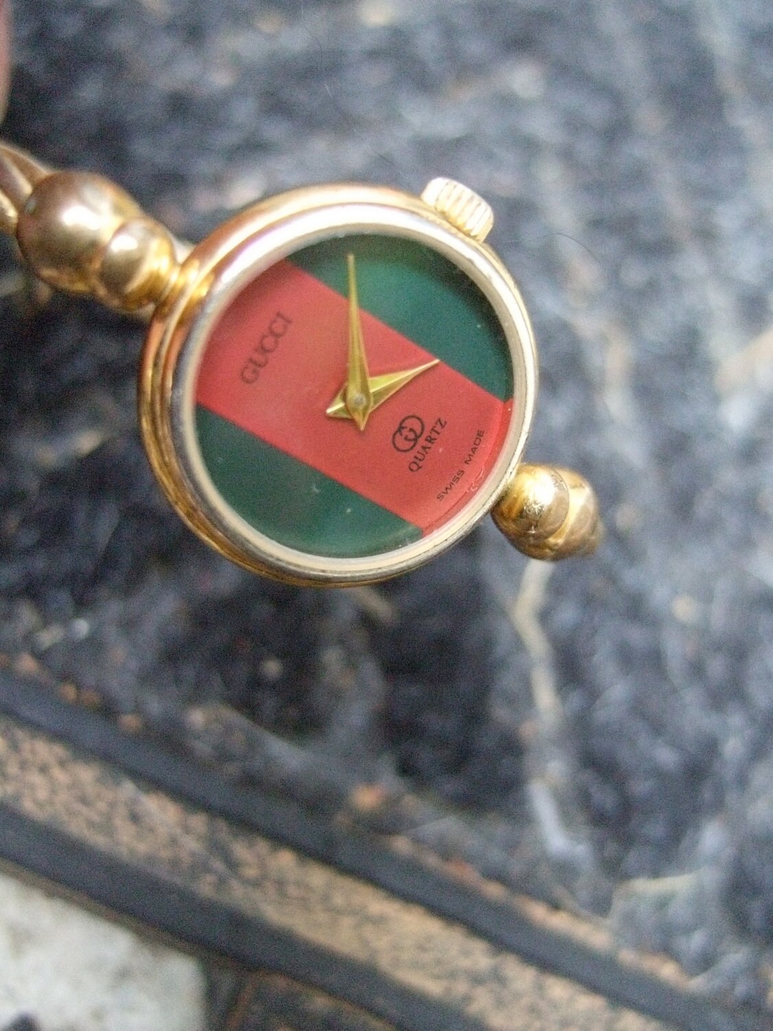 GUCCI Vintage Womens Wrist Watch c 1970s by worldmarketproductio