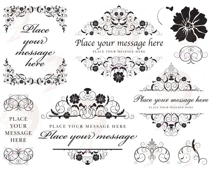 free wedding monogram clipart - photo #29