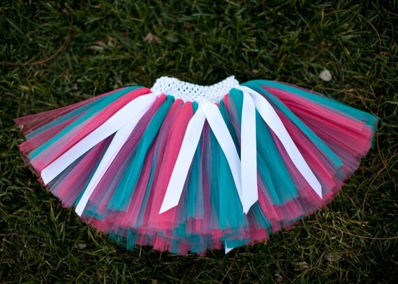 teal tutu skirt