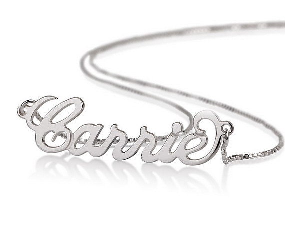 Personalized Name Necklace 925 Sterling Silver