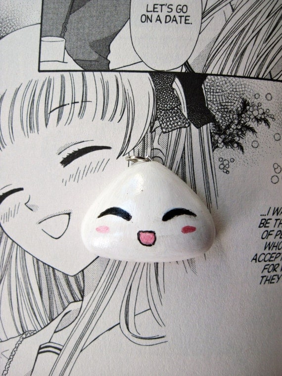 Fruits Basket Tohru Rice Ball Polymer Clay by PandaGigante on Etsy