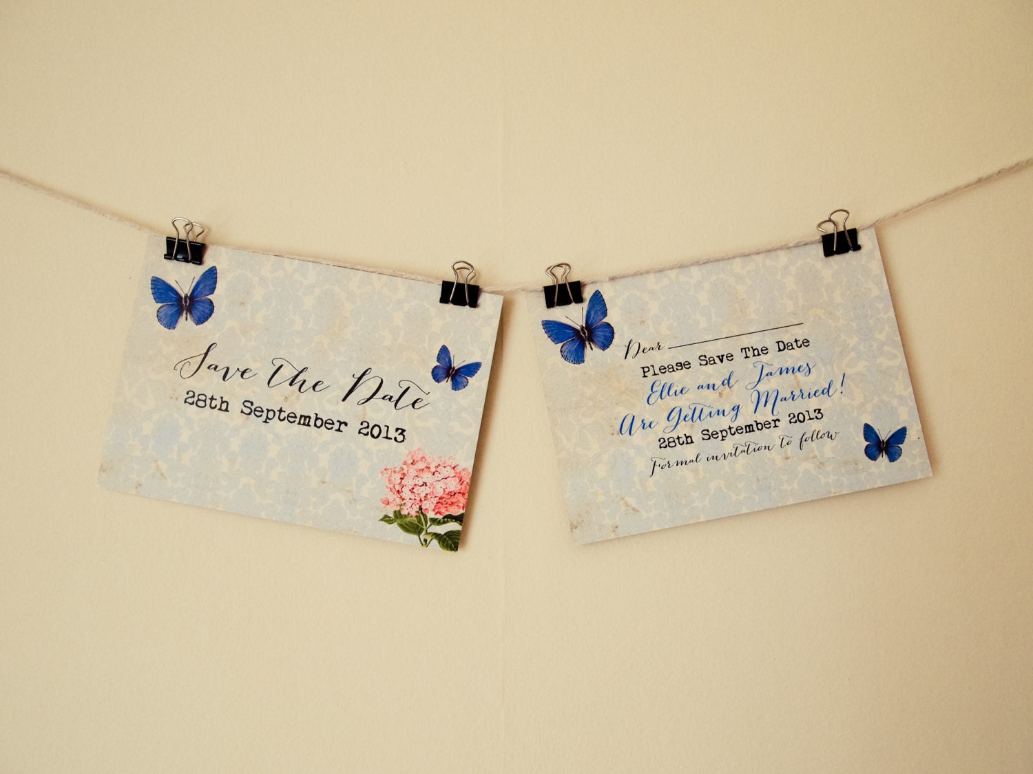 Beautiful, Vintage, Rustic, DIY Printable Wedding Save The Date Il_570xn