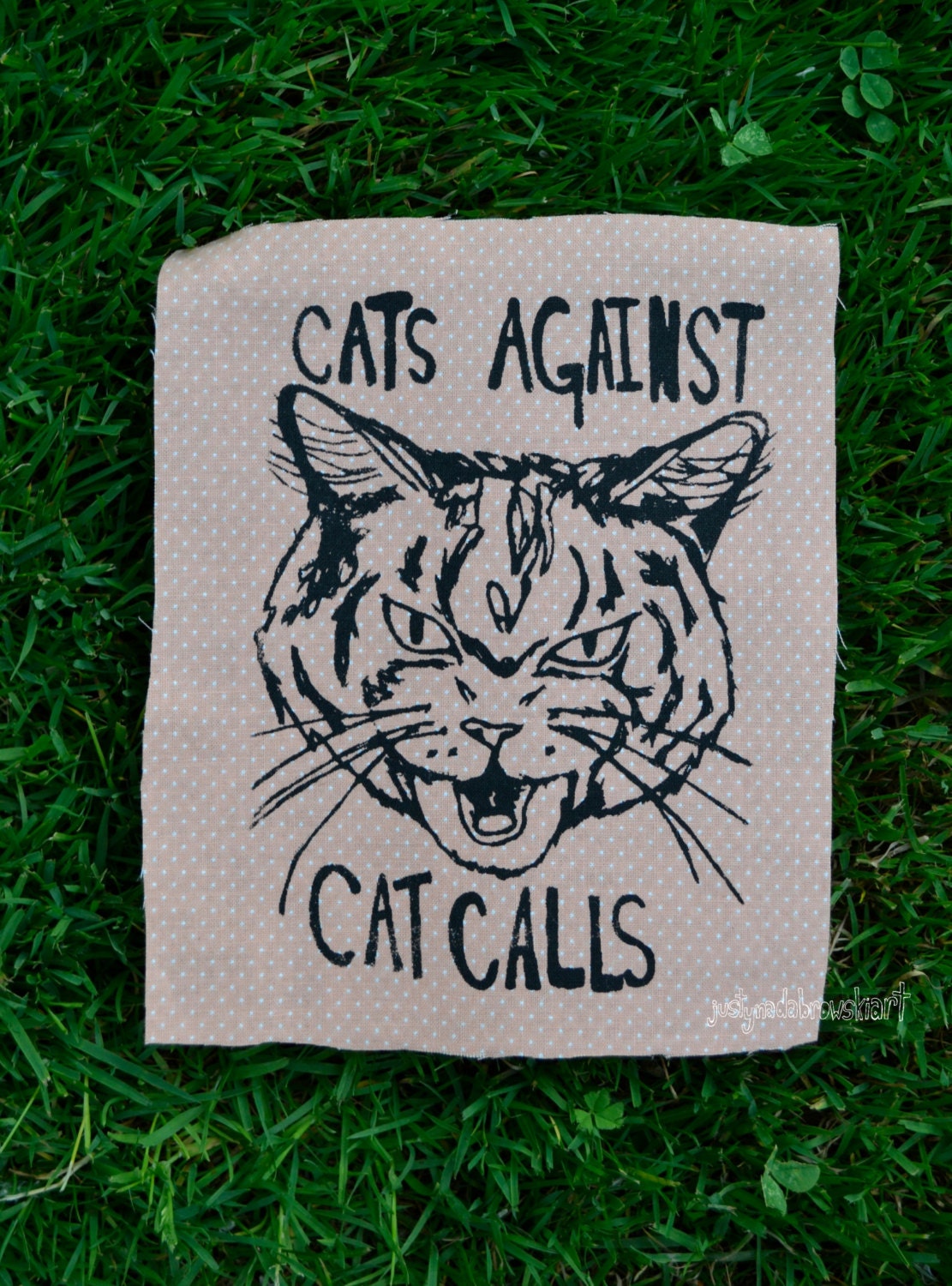 Cats Against Cat Calls Patch